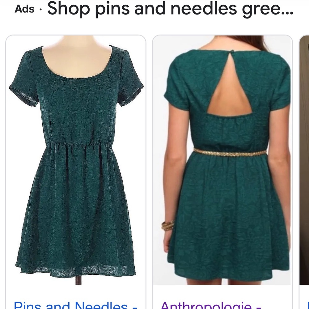 Green dress